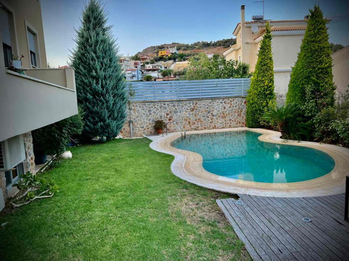 Ένας Ευχάριστος Χώρος Με Πισίνα Villa Porto Rafti Exterior photo